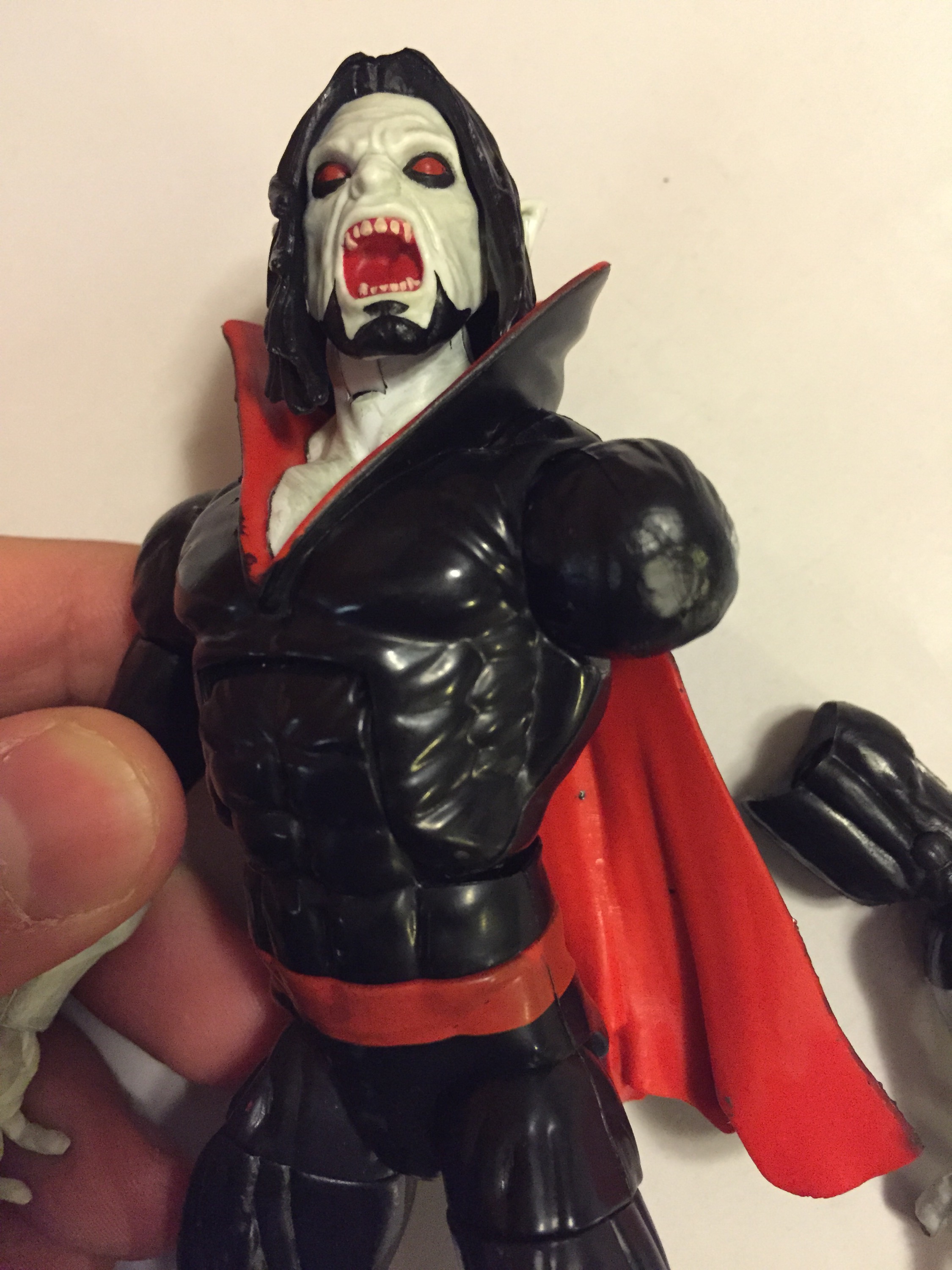Ultimate SPIDER-MAN Custom Mini Figure-Morbius il Vampiro Vivente 