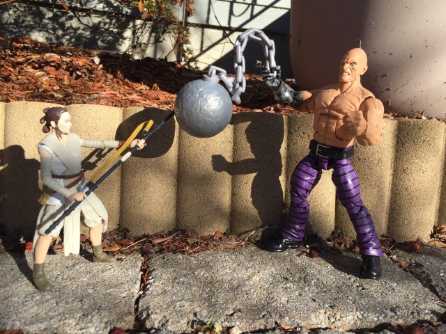 Hasbro Marvel Legends Absorbing Man vs. Black Series Rey Figure