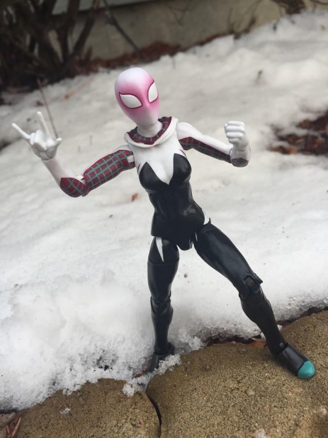 Marvel Legends 6" Spider-Gwen Figure with Hood Down