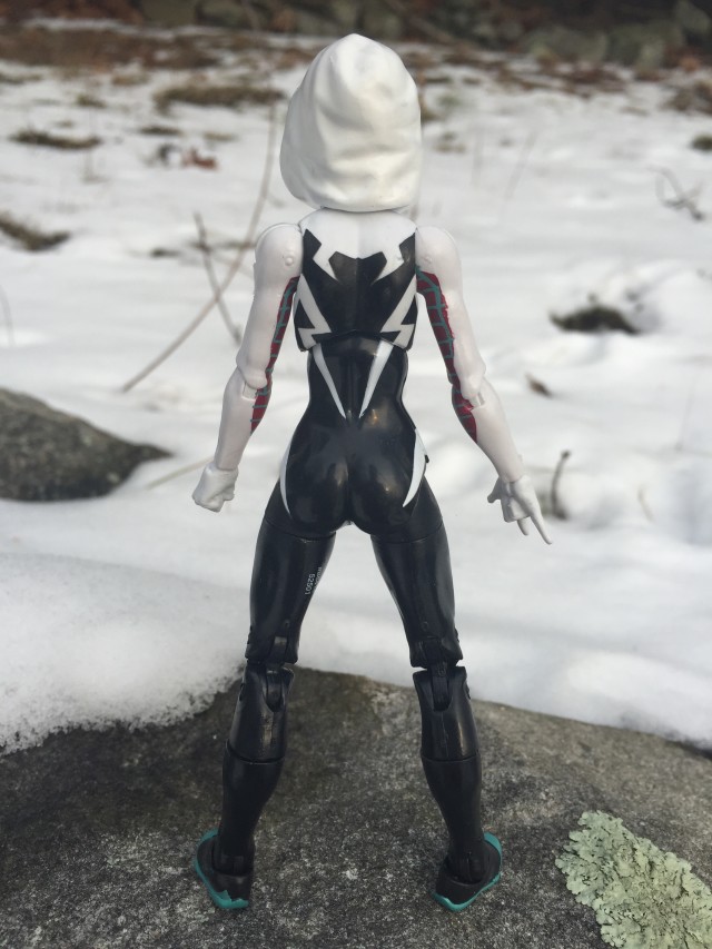 Hasbro Spider-Gwen 6" Marvel Legends Figure Back