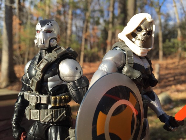 Marvel Legends Civil War Mercenaries of Mayhem Figures Close-Up