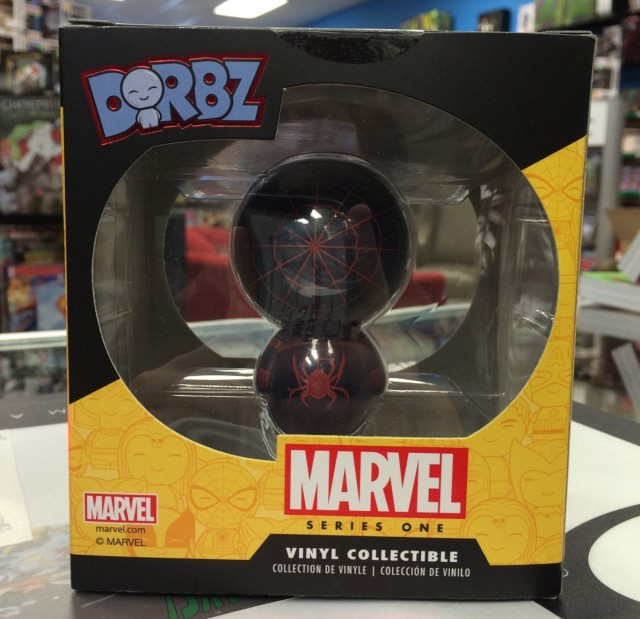 Marvel Dorbz Chase Miles Morales Ultimate Spider-Man Figure Back