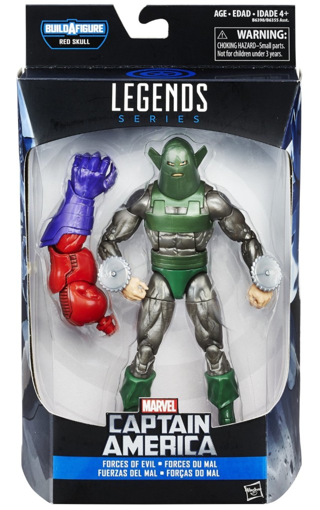 Marvel Legends 2016 Whirlwind Figure Packaged