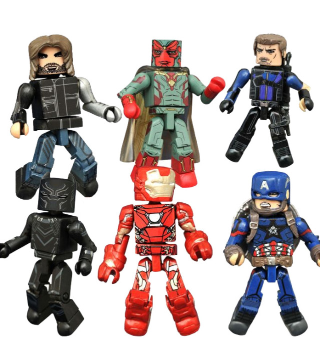 Marvel Minimates Civil War Series 1 Figures Revealed