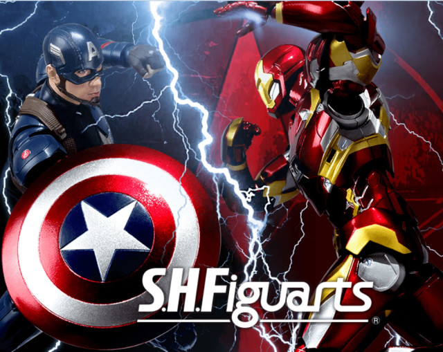 SH Figuarts Captain America Civil War Iron Man Mark 46