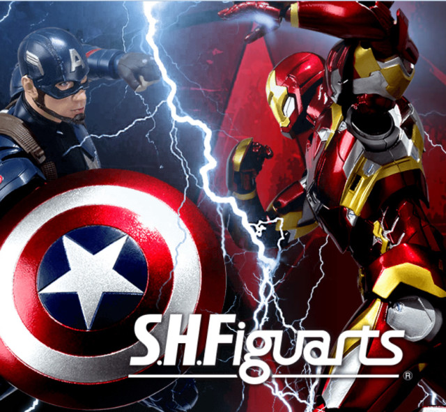SH Figuarts Captain America Civil War Iron Man Mark 46
