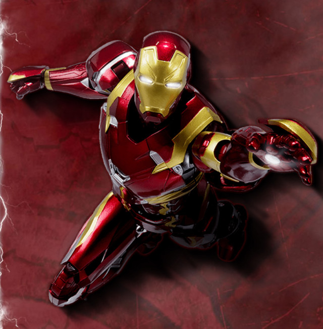 SH Figuarts Civil War Iron Man Figure