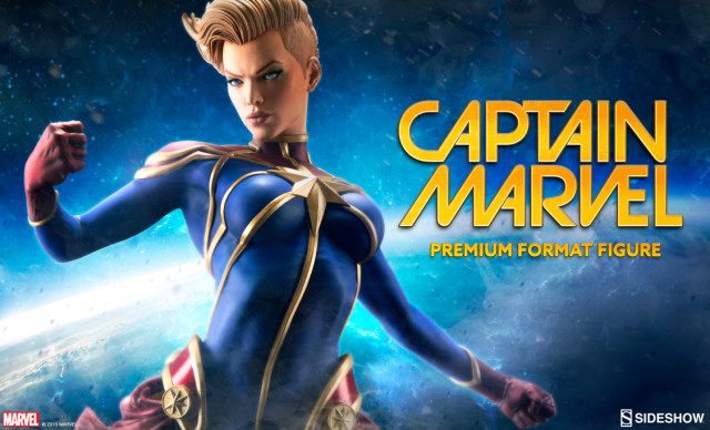 Sideshow Captain Marvel Premium Format Figure Sneak Peek