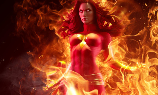 Sideshow Dark Phoenix Premium Format Figure Statue