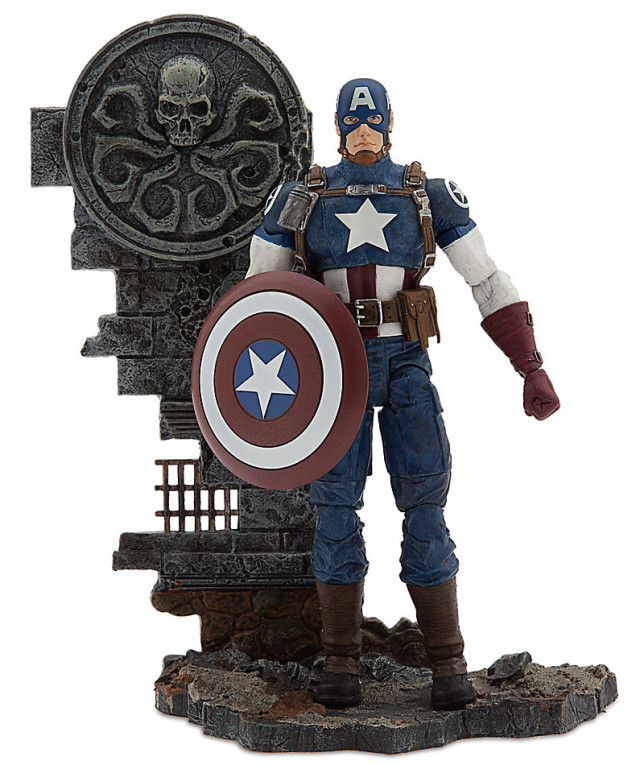 Avenging Captain America Disney Store Exclusive Marvel Select Figure