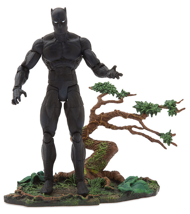 Black Panther Marvel Select Exclusive Figure with Jungle Base