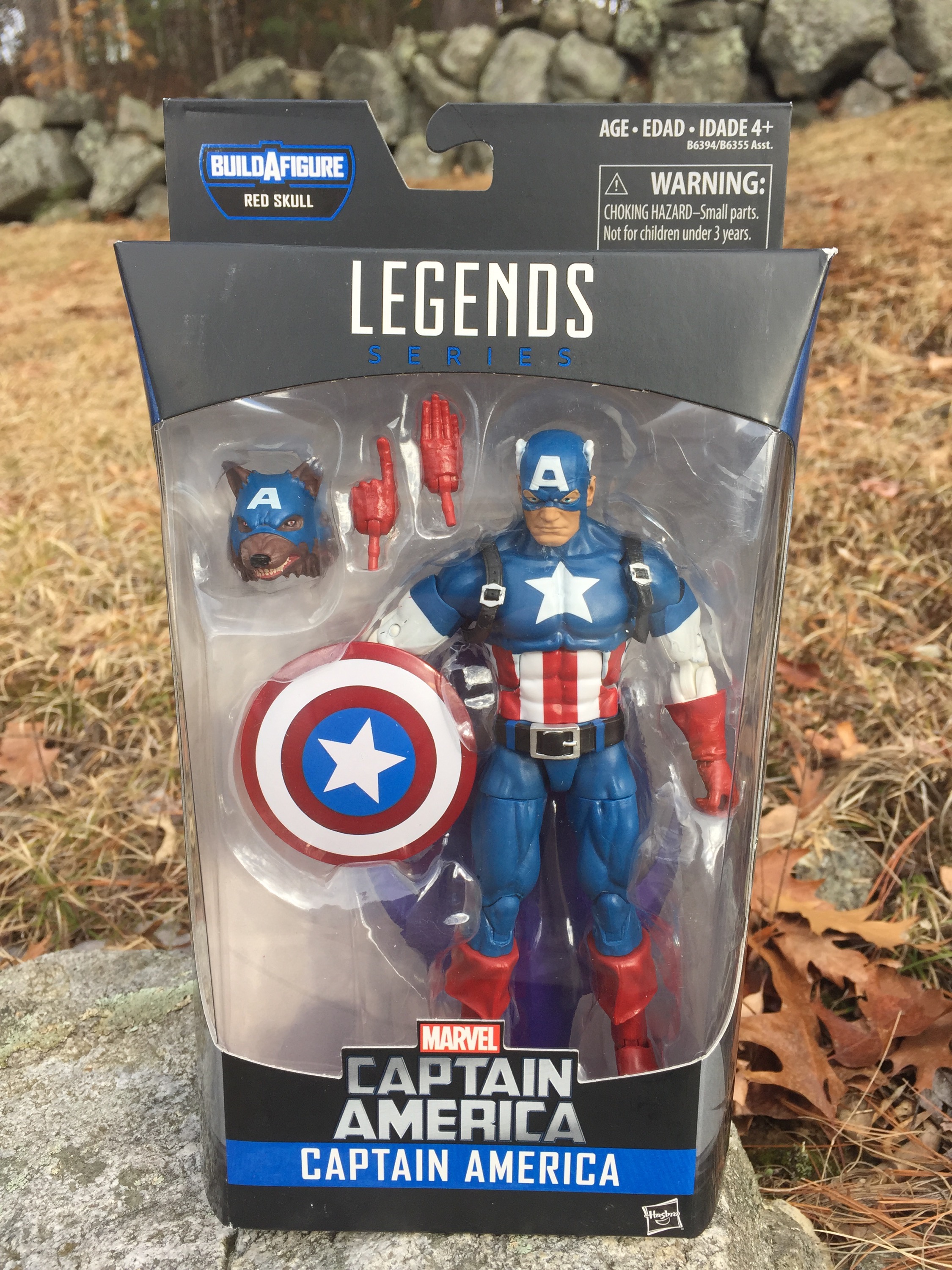 Marvel Legends Captain America Onslaught BAF Series 6" Action Figure Cap Wolf 