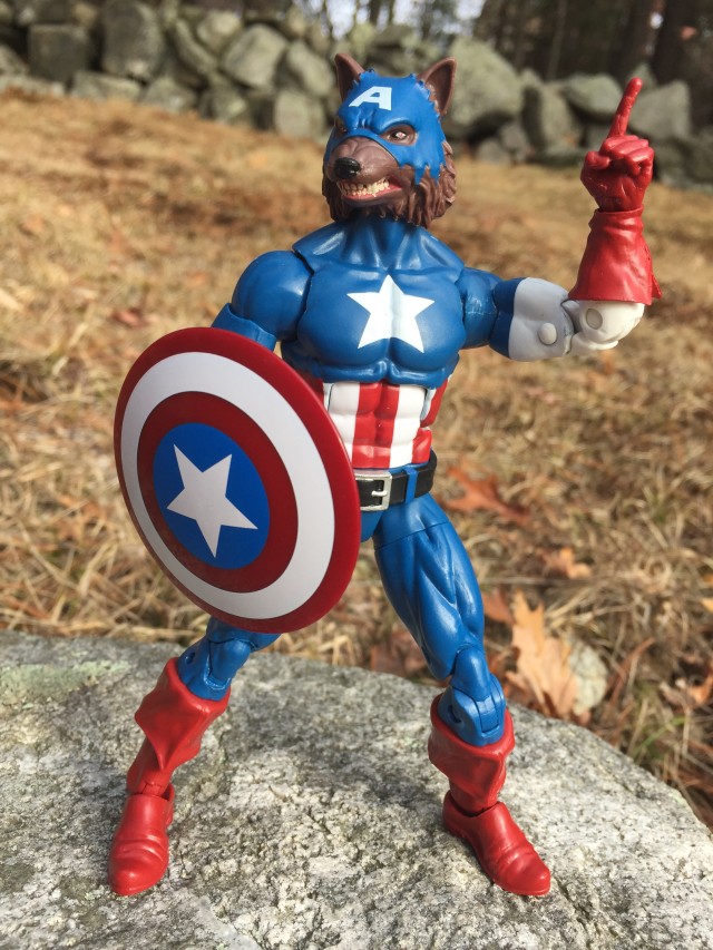 Werewolf Captain America Hasbro Marvel Legends 6" Action Figure