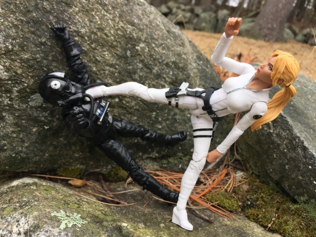 Sharon Carter 6 Inch Figure Karate Kicks TIE Fighter Pilot