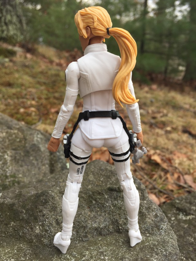 Back of Sharon Carter Marvel Legends 2016 Figure