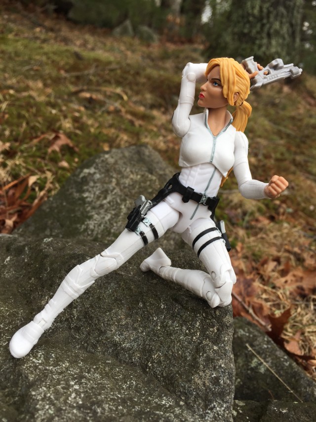 Articulation of Marvel Legends Agent 13 Action Figure