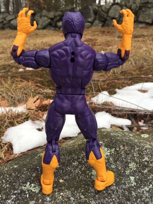 Back of Cottonmouth Marvel Legends 2016 Figure