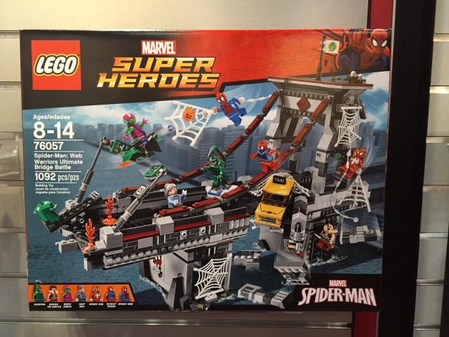 Toy Fair 2016 LEGO Marvel Ultimate Bridge Battle 76057 Box