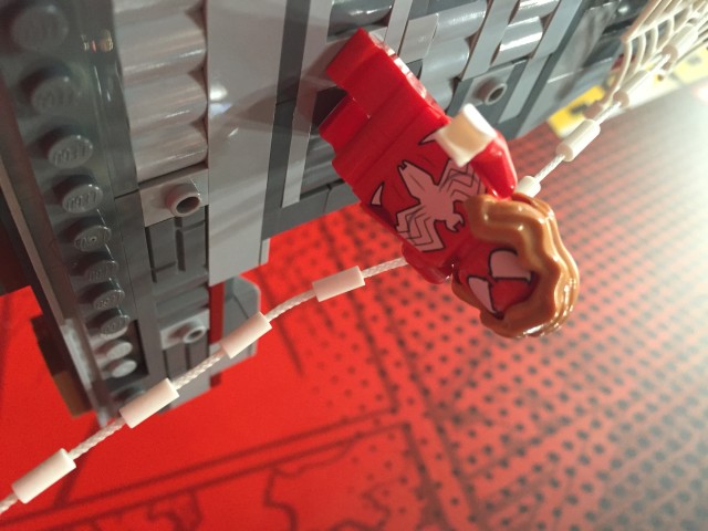 LEGO Spider-Girl Minifigure from Web Warriors Ultimate Bridge Battle 76057 Set