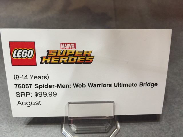 LEGO Marvel Spider-Man Web Warriors Ultimate Bridge Battle Price Release Date