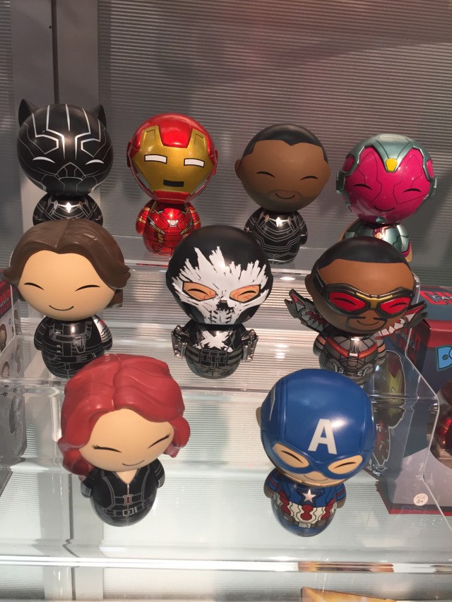 Funko Captain America Civil War Dorbz Figures with Chase Black Panther Unmasked