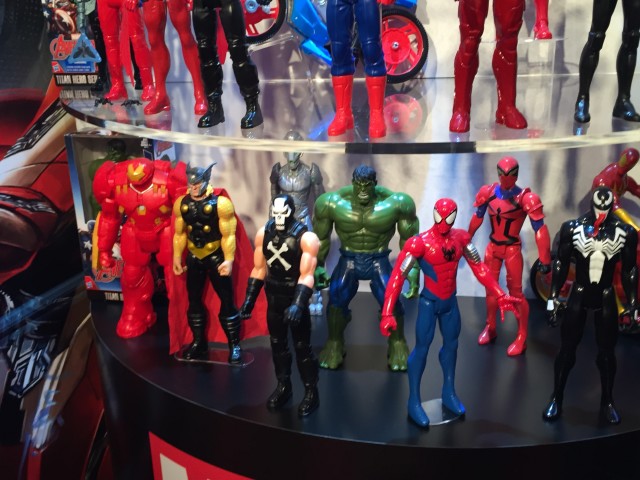 Marvel Titan Heroes New York Toy Fair 2016 Display