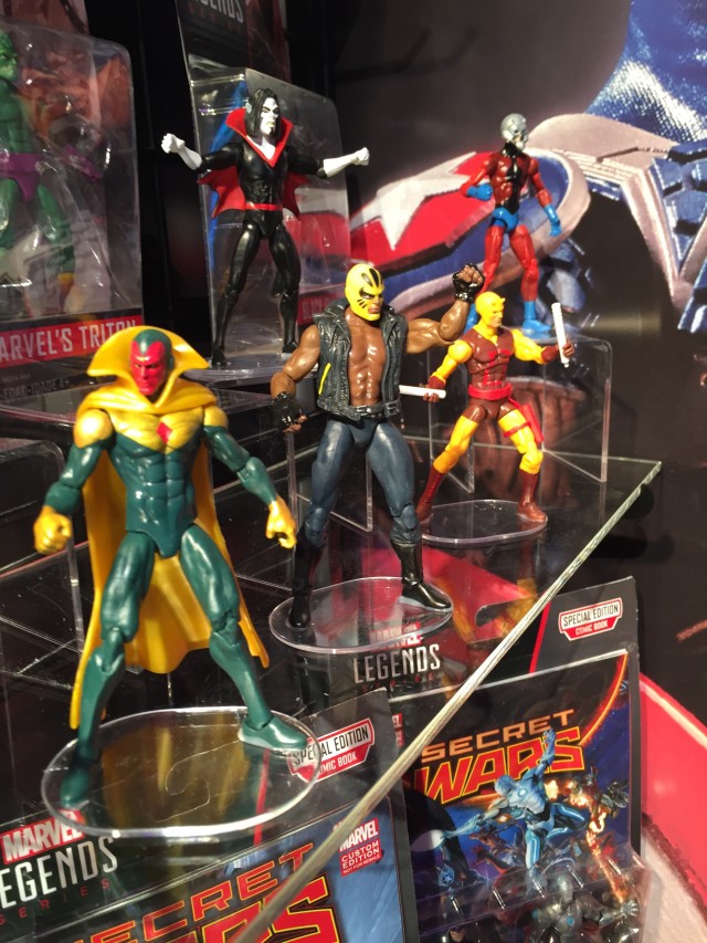 New York Toy Fair 2016 Marvel Legends 3 3/4" Figures Vision Rage