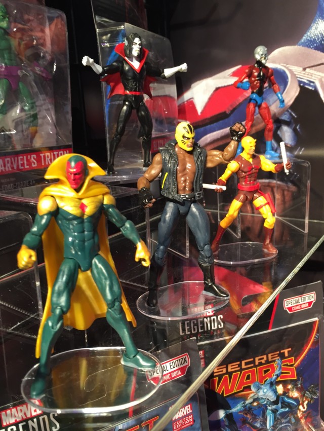 New York Toy Fair 2016 Marvel Legends 3 3/4" Figures Vision Rage