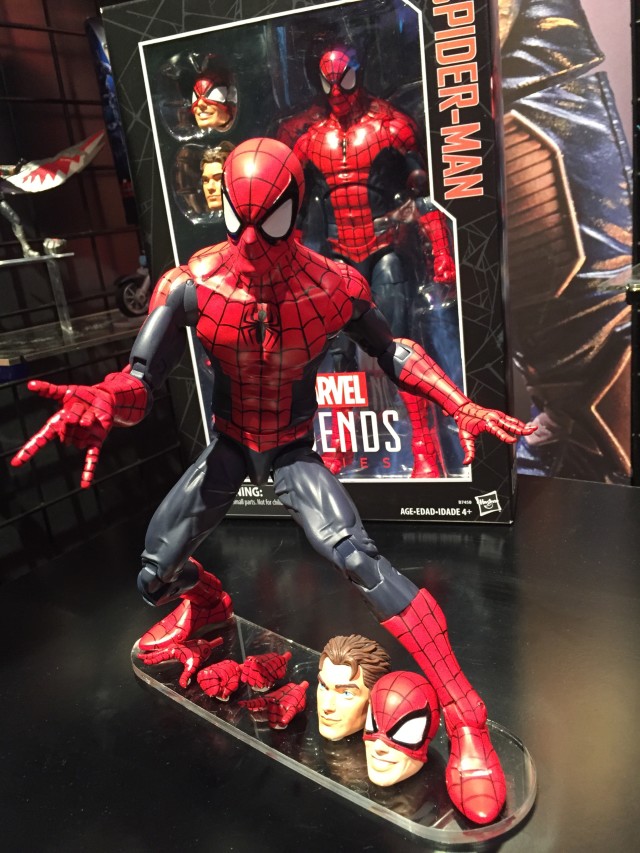 New York Toy Fair 2016 Marvel Legends 12" Spider-Man Figure
