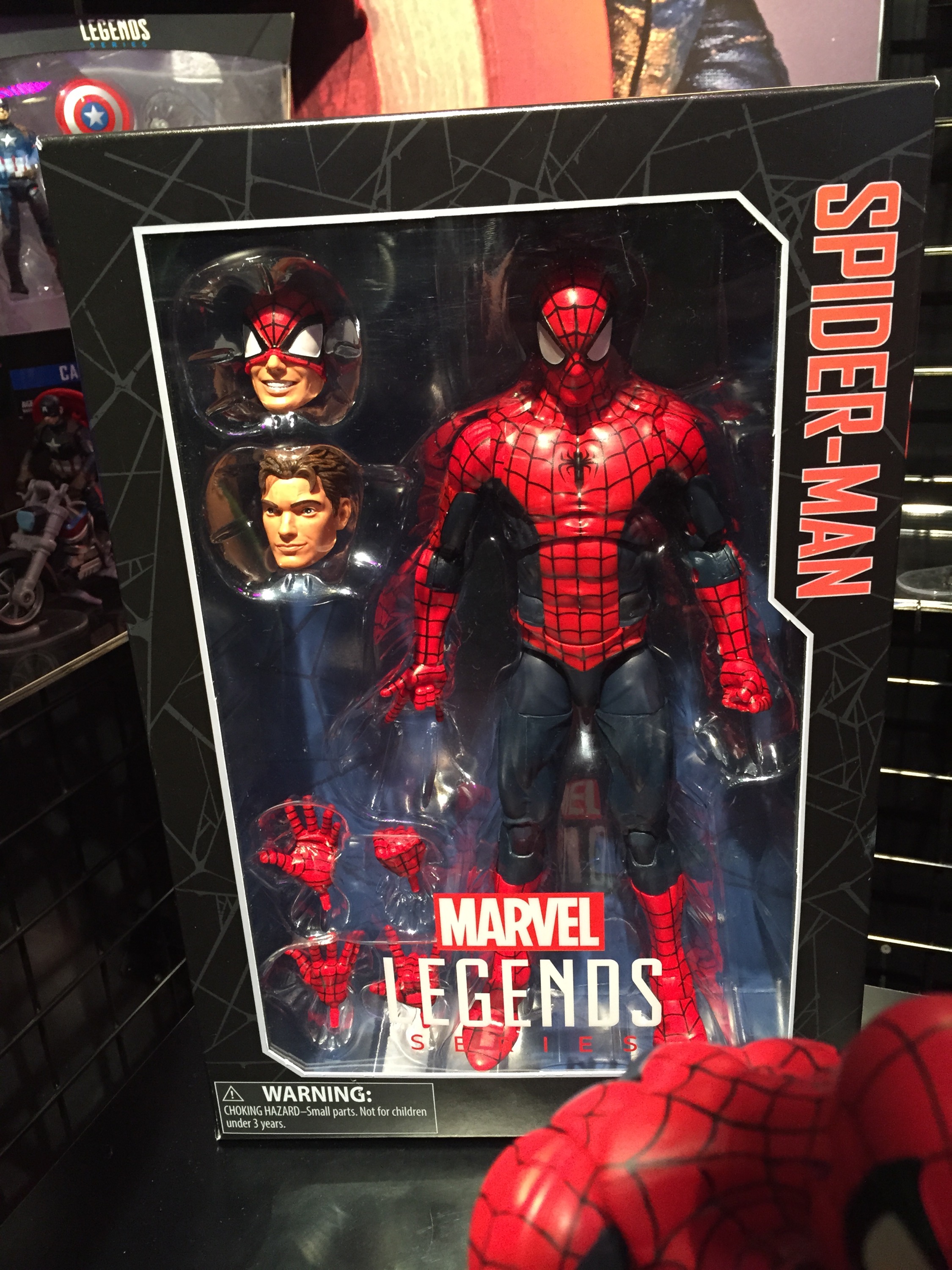 marvel legends spider man 12 inch