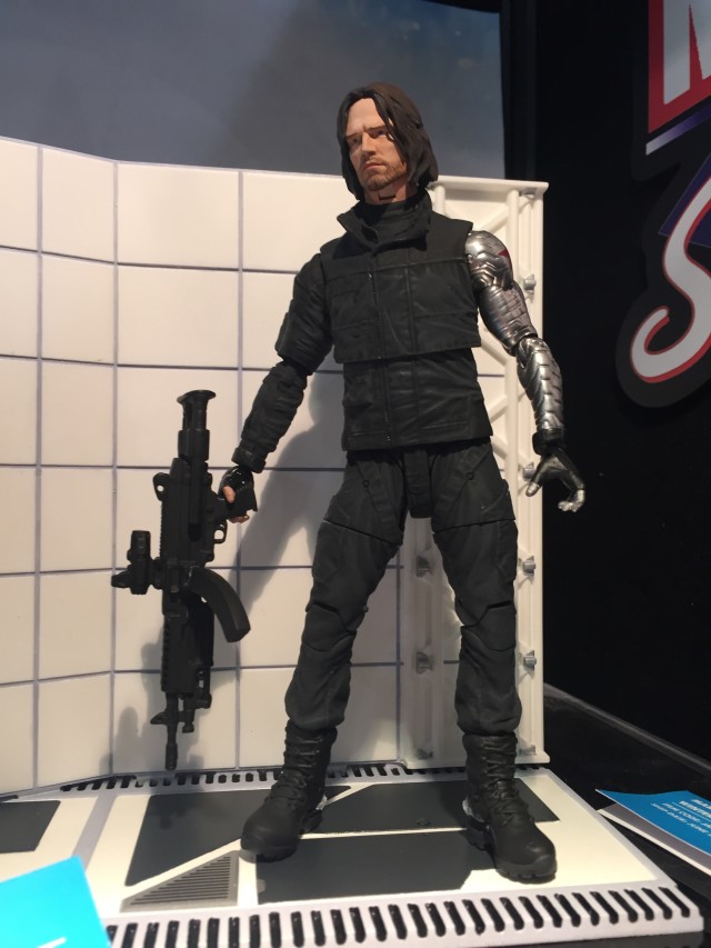 Marvel Select Civil War Winter Soldier Figure Toy Fair 2016