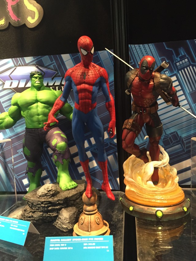 Toy Fair 2016 Diamond Select Toys Marvel Gallery Statues