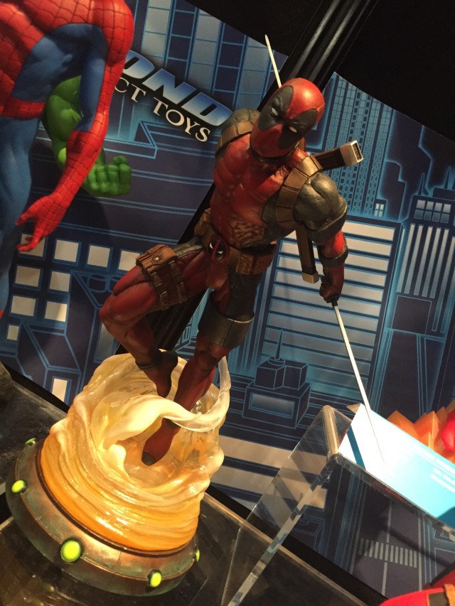 Marvel Gallery Deadpool Statue New York Toy Fair 2016