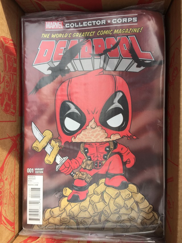 Marvel Collector Corps Deadpool #1 Variant Cover Comic Book