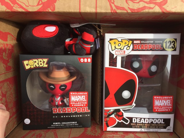 Funko Marvel Deadpool Box Exclusive Toys