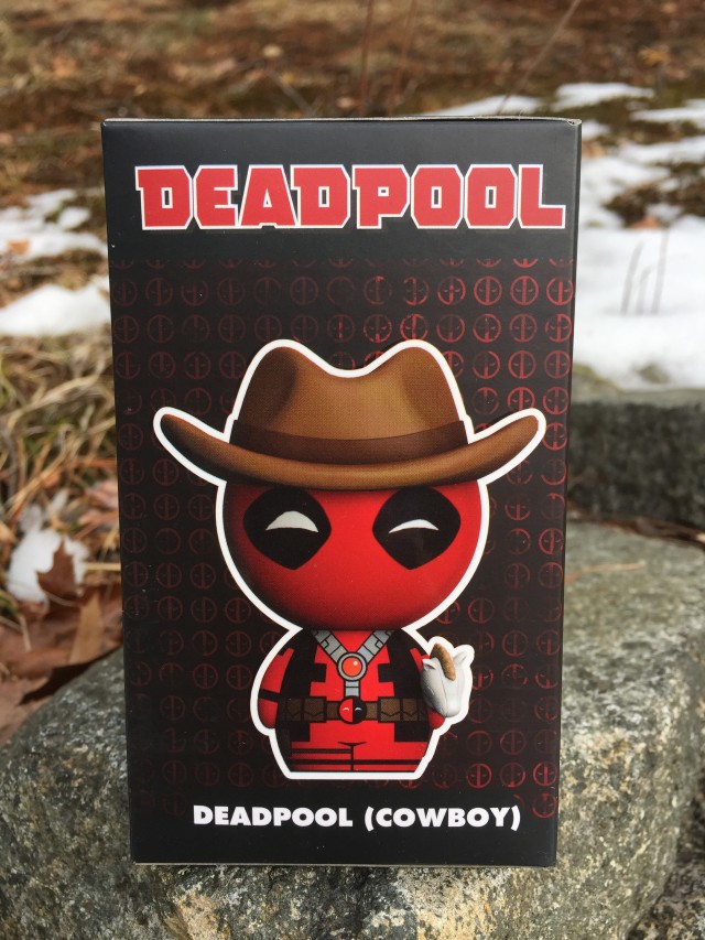 Box Side Cowboy Deadpool Funko Collector Corps Exclusive