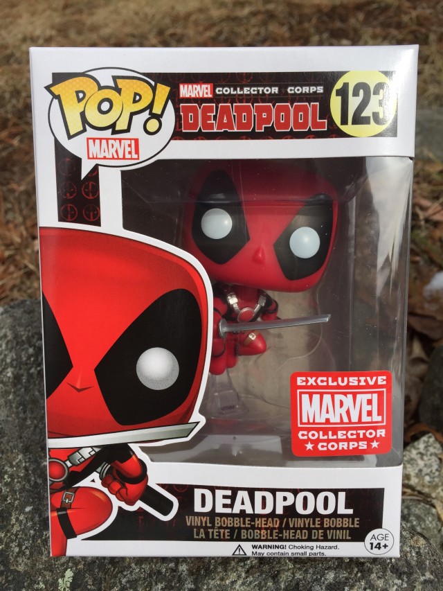 Funko Leaping Deadpool POP Vinyls Exclusive Figure