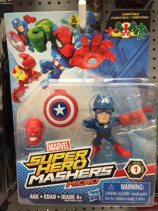 WWII Captain America Marvel Mashers Micro Figure