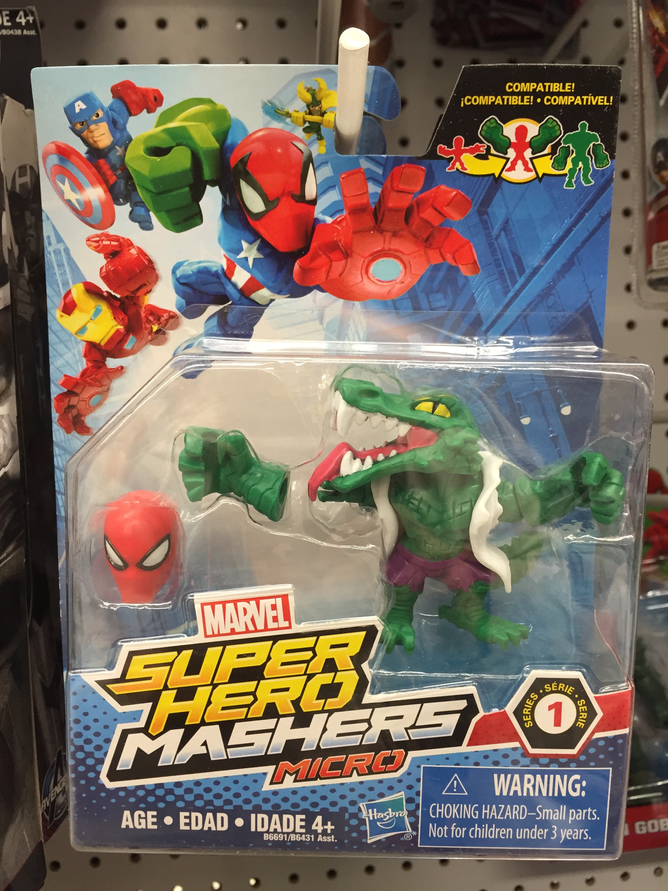 MARVEL HASBRO SUPER HERO MASHERS MICRO ACTION FIGURE AVENGERS SPIDERMAN 