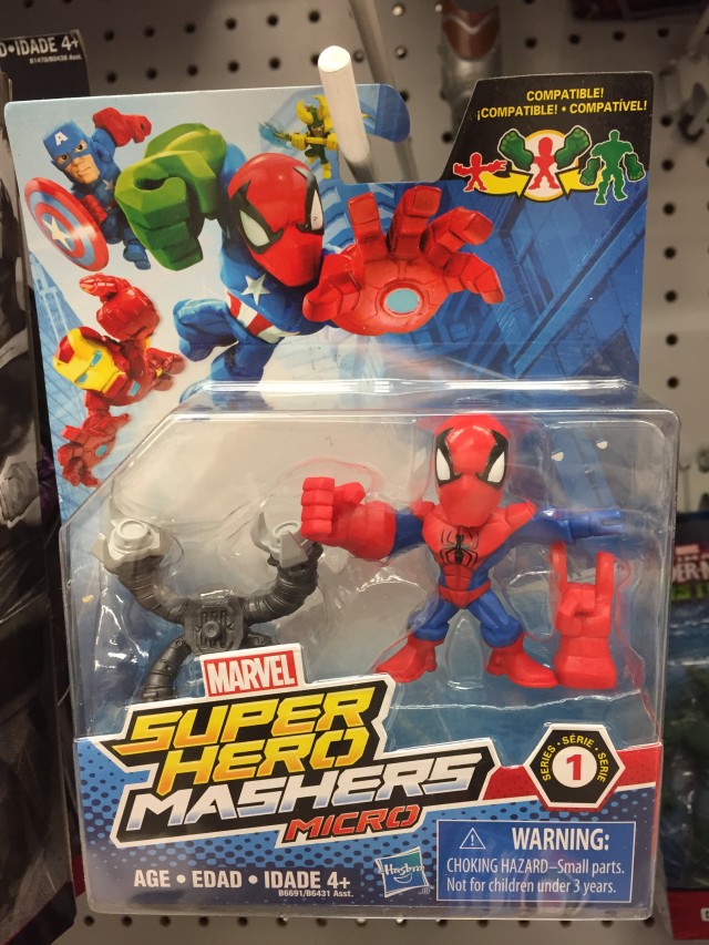 Marvel Super Hero Micro Mashers Spider-Man Figure