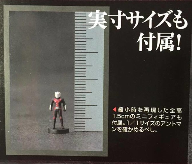 SH Figuarts Ant-Man Miniature 1.5 cm Figure