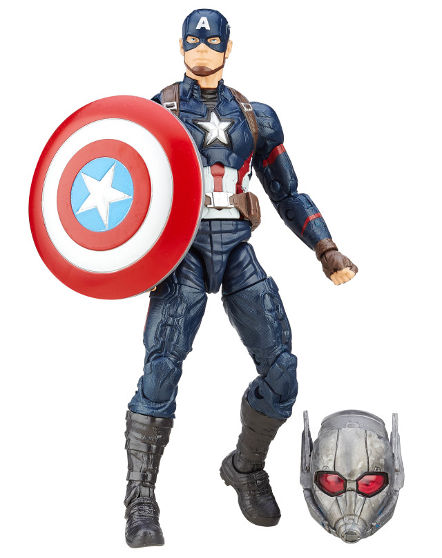 Captain America Civil War Marvel Legends Figure with Giant-Man Head