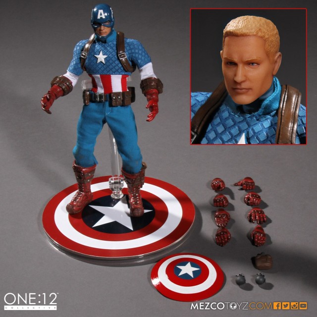 Captain America ONE 12 Collective Figure and Accessories