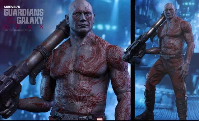 Guardians of the Galaxy Hot Toys Drax with Rocket Launcher