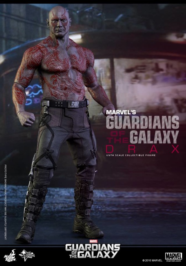 Hot Toys Drax Sixth Scale Figure with Alternate Pants