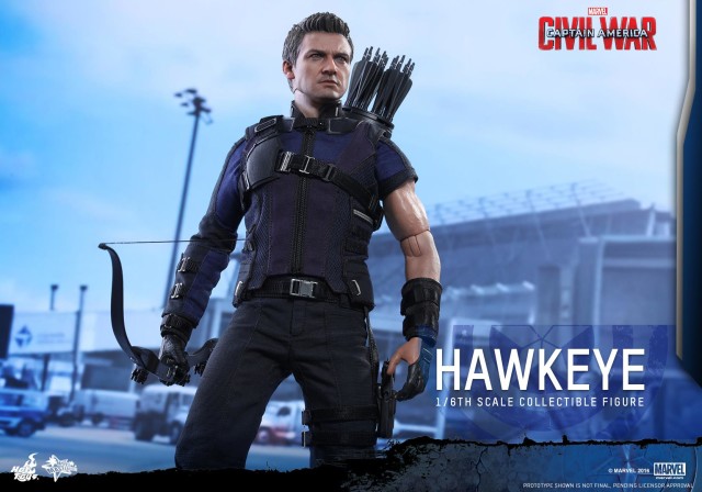 Hot Toys Hawkeye Civil War Movie Masterpiece Series Figure