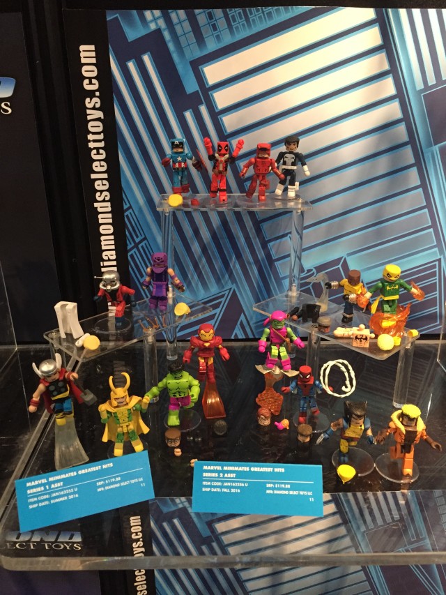 Best of Marvel Minimates 2016 Toy Fair Figures