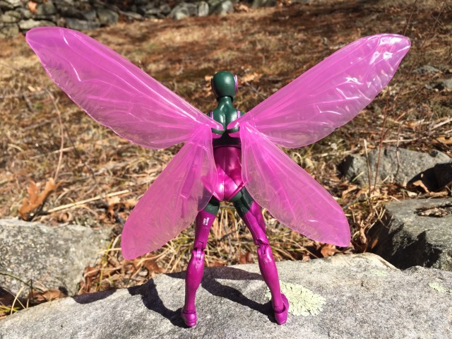 Marvel Legends Beetle Figure Wings Back