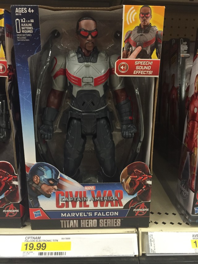 Marvel's Falcon Titan Hero Captain America Civil War