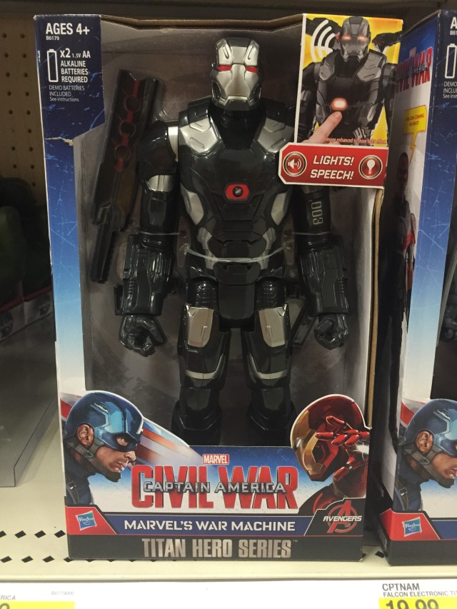 Titan Hero Civil War War Machine Mark III Figure